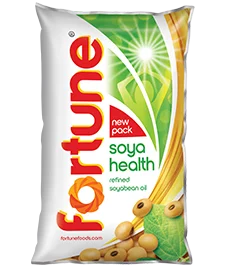 Fortune Soya health Refined soyabean oil- 870g