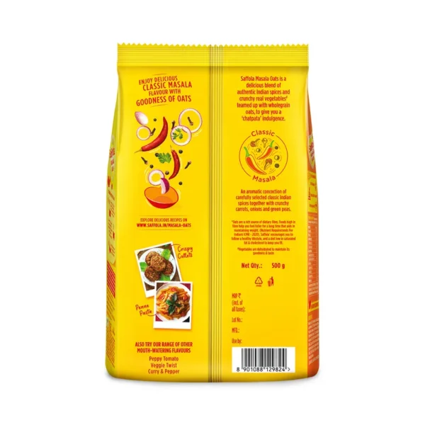 Saffola Masala Oats Classic Masala-1kg - Image 6