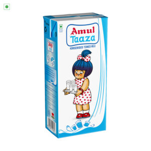 Amul Taaza Toned Milk - 200 ml