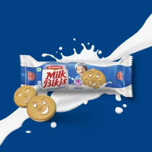 Britannia Milk Bikis Milky Sandwich Biscuit- 100gm