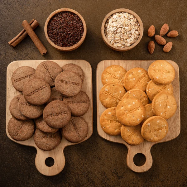 Britannia NutriChoice Raggi Coockies Diabetic Friendly- 150gm - Image 2