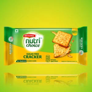 Britannia NutriChoice Sugar Free Cream Cracker- 300gm