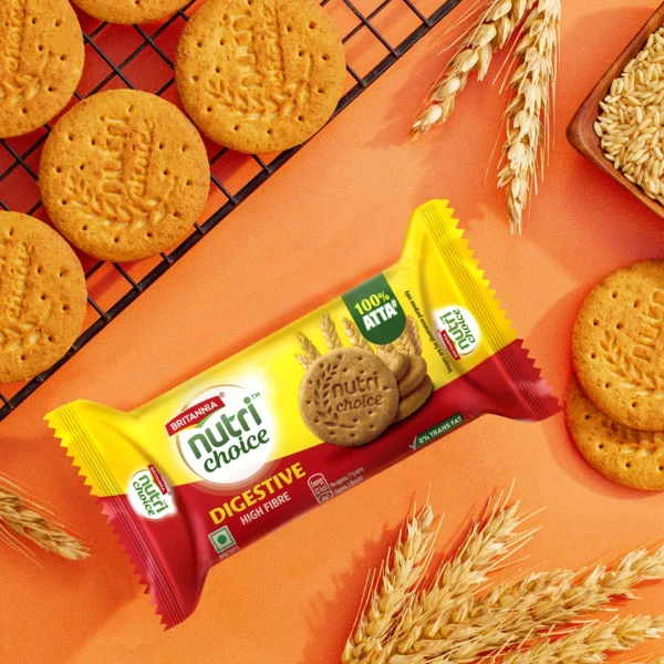 Britannia Nutri Choice Digestive Biscuits- 250gm
