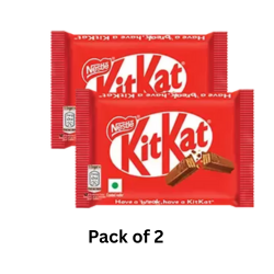 Nestle KitKat 4 Finger Choco Coated Wafer bar- 38.5g×2