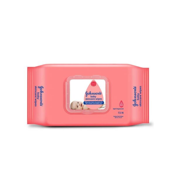 Johnson's Baby Skincare Wipes- 72 pcs