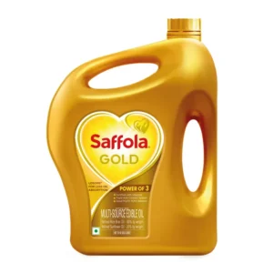 Saffola Gold Oil Milti-Source Rice Bran & Sunflower edible Oil-2Ltr