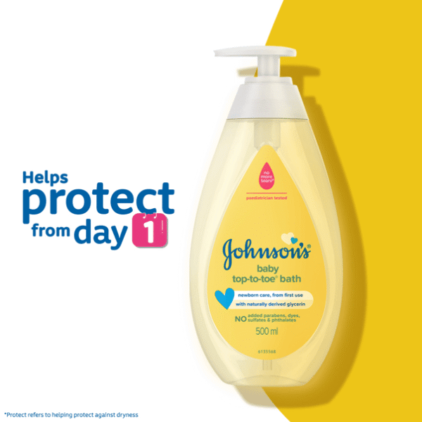 Johnson's Top-To-Toe Baby Bath