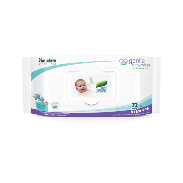 Himalaya Gentle Baby Wipes- 24s