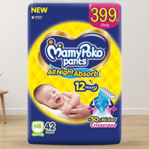 MamyPoko Pants All Night Absorb Baby Diaper- 42Pcs Set