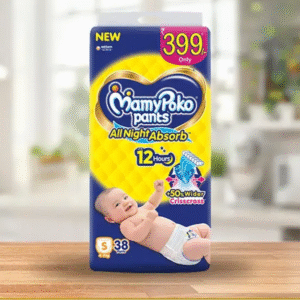 MamyPoko Pants All Night Absorb Baby Diaper- 38Pcs Set