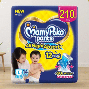 MamyPoko Pants All Night Absorb Baby Diaper- 14Pcs Set