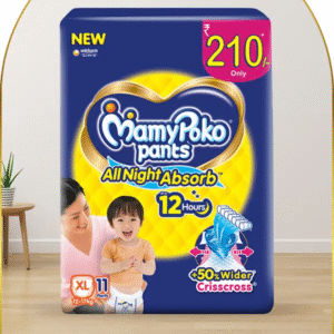 MamyPoko Pants All Night Absorb Baby Diaper- 11Pcs Set