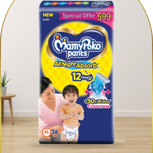MamyPoko Pants All Night Absorb Baby Diaper- 36Pcs Set