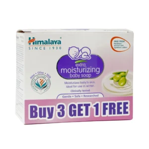 Himalaya Extra Moisturizing Baby Soap-  Buy 3 Get 1 Free