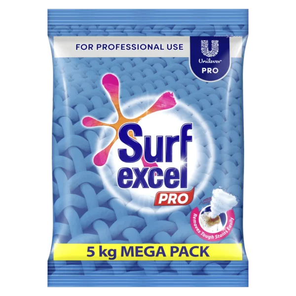 Surf Excel Pro Detergent Powder - 5Kg Mega Pack
