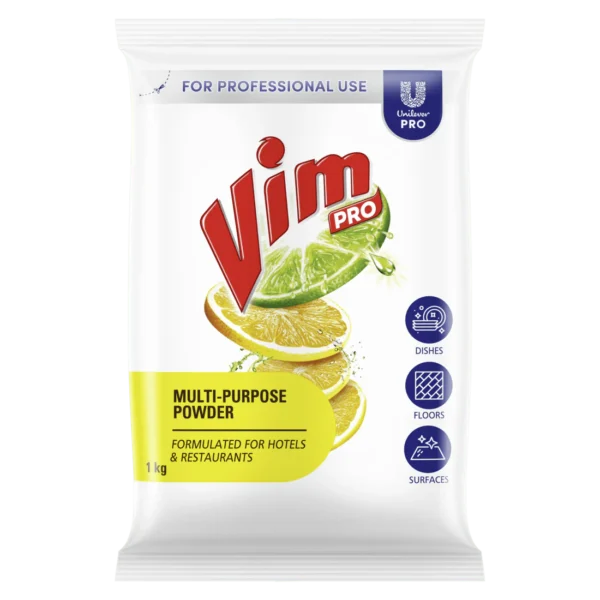 Vim Pro Multipurpose Powder for Commercial Kitchens 1 Kg Pack