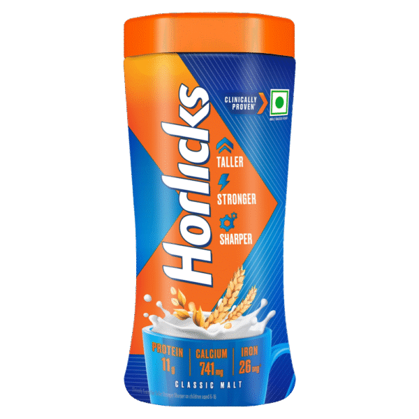 Horlicks Classic Malt Drink Mix Jar- 500g